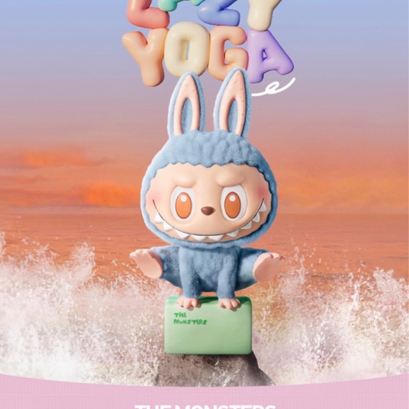 The Monsters Lazy Yoga Figure - Picture 1 of 5